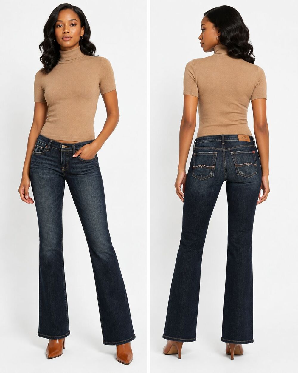 Lucky Brand Sweet N Low Bootcut Jeans Womens Size 27/4 Gene Montesano Med Wash